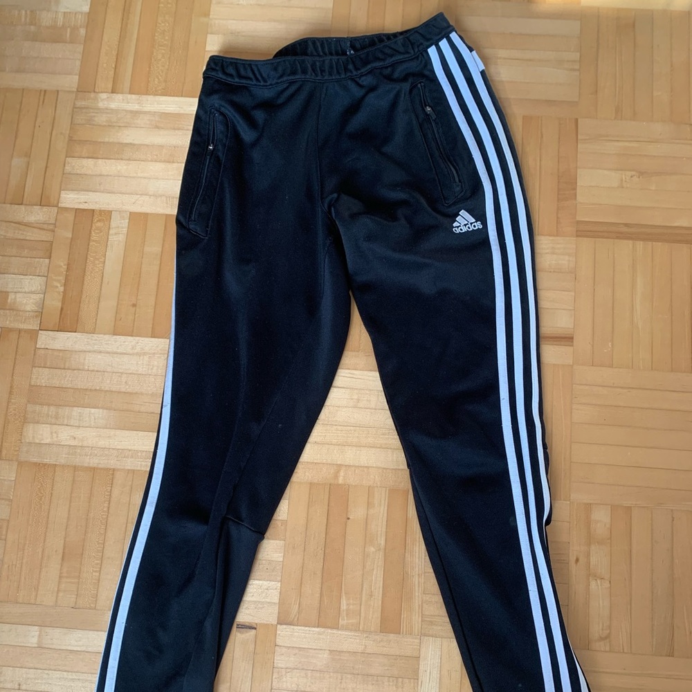 Black adidas pants